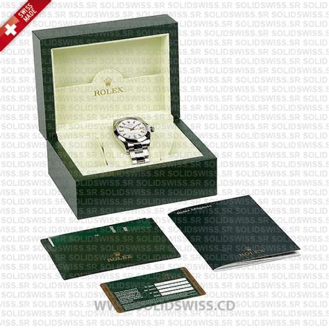 value of rolex box and papers|empty Rolex box price.